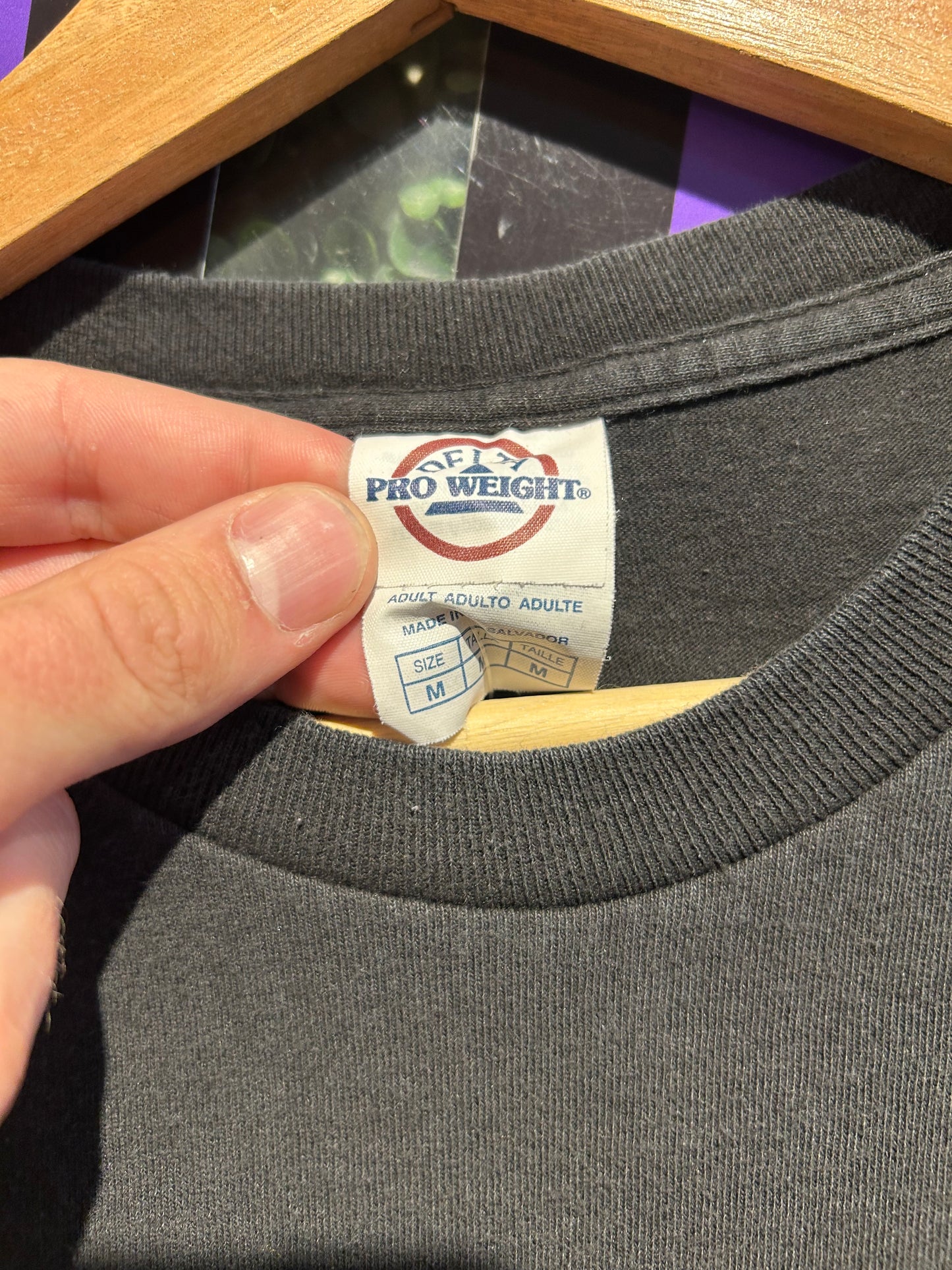 00s Don’t Pet The Fluffy Cow Buffalo T-Shirt. Size Medium