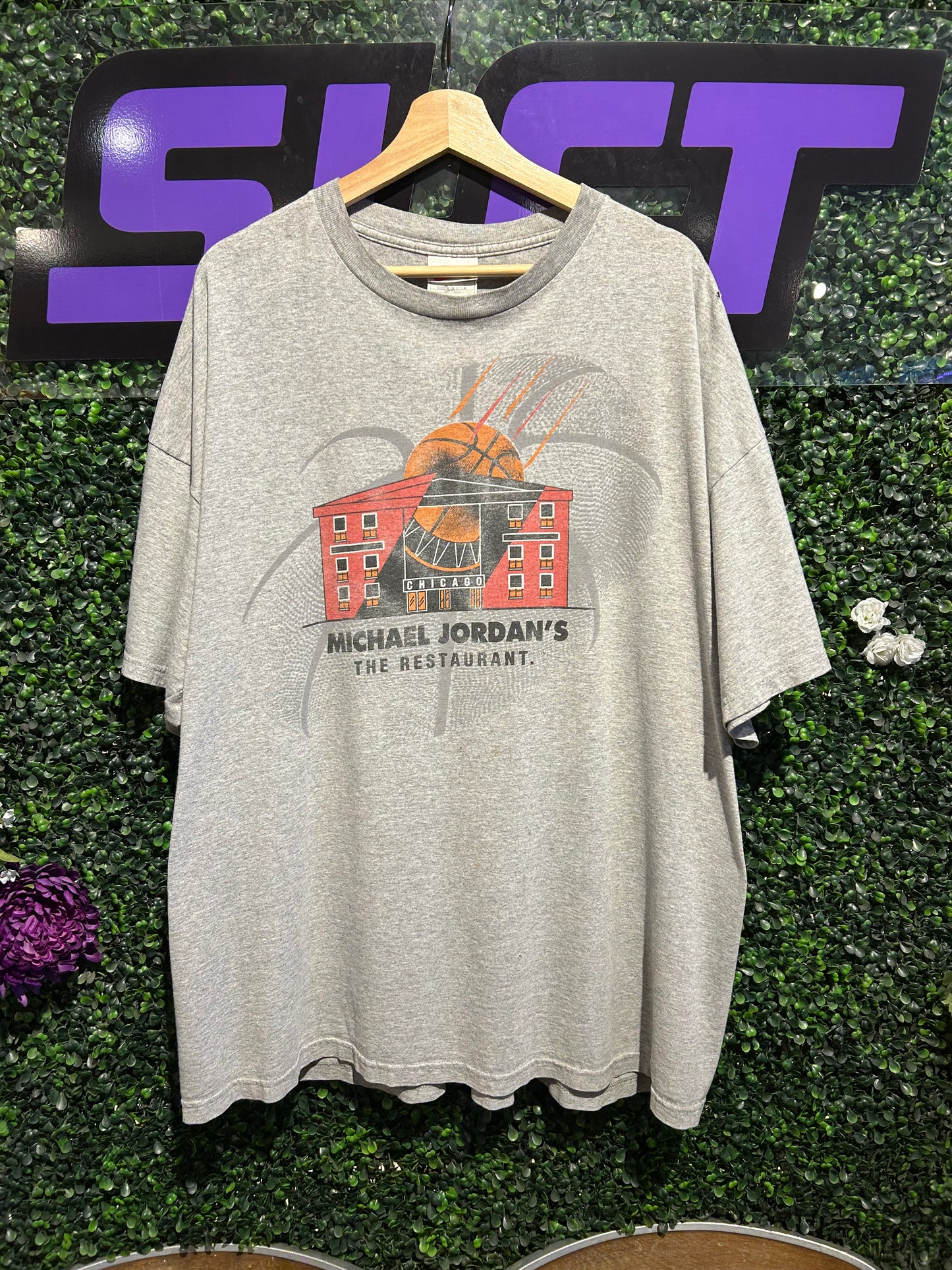 90s Michael Jordan’s The Restaurant Nike T-Shirt. Size XXL