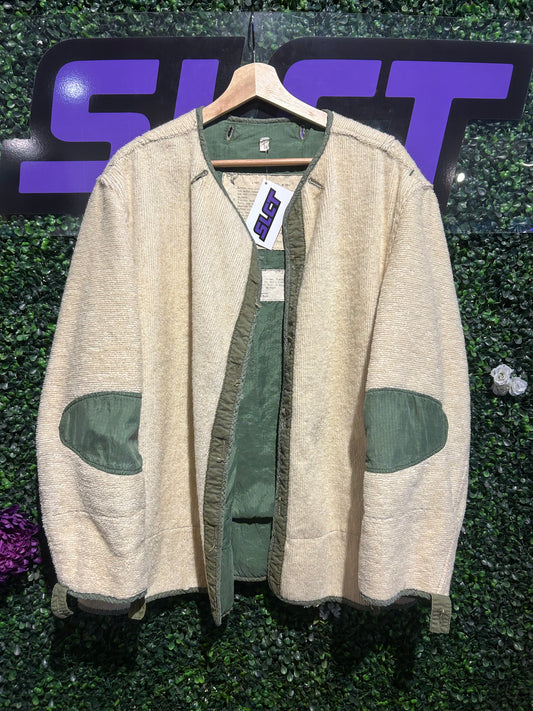 50s M-1951 Military Field Jacket Liner. Size Large