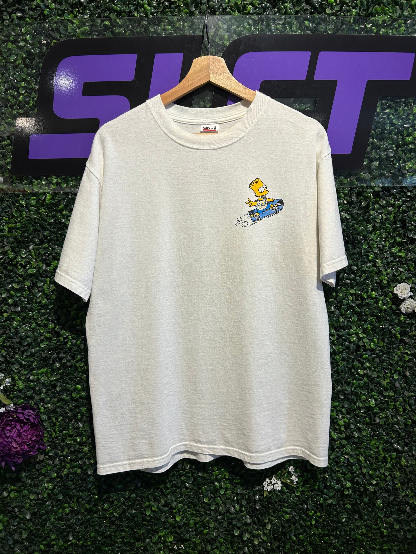 Vintage Grateful Dead Simpsons Franklin’s Tower Parking Lot Bootleg T-Shirt. Size M/L