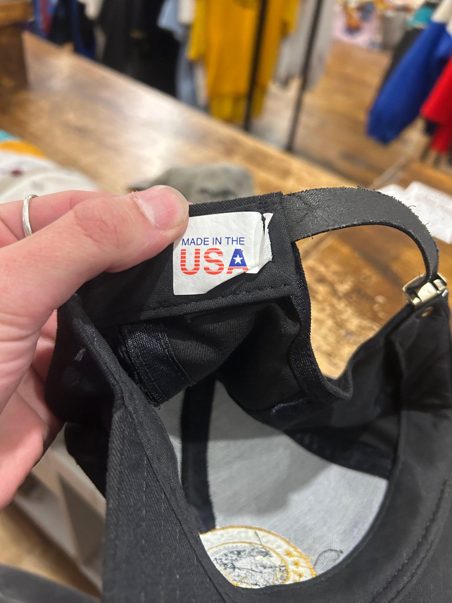 Vintage NRA Golden Eagles Strap-Back Hat