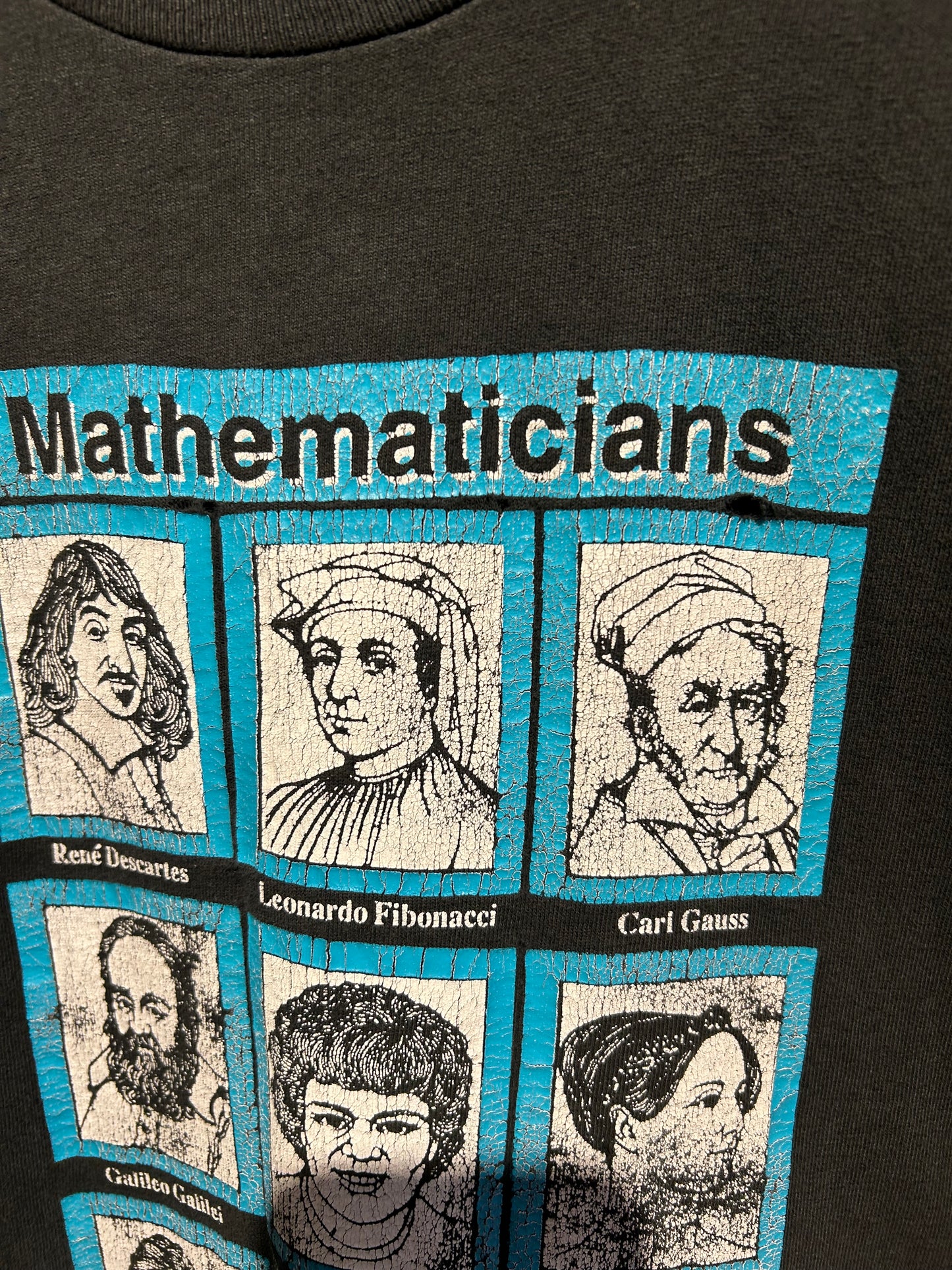 1992 Mathematicians T-Shirt. Size L/XL
