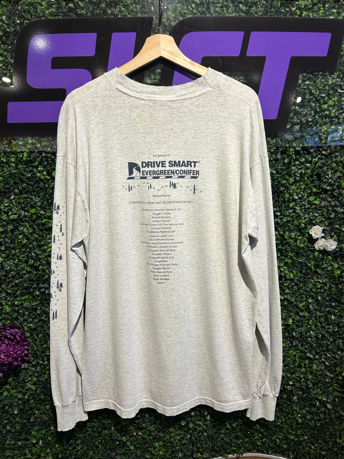 1997 Skate The Lake Evergreen Colorado LS Shirt. Size XL