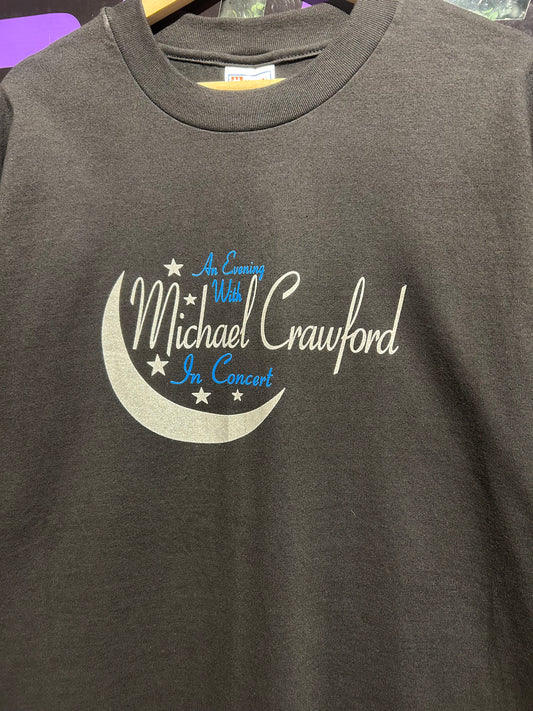90s An Evening With Michael Crawford In Concert T-Shirt. Size XL