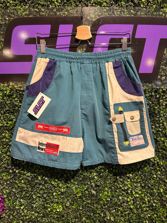 Vintage Homemade Utility/Hiking Shorts. Size M/L