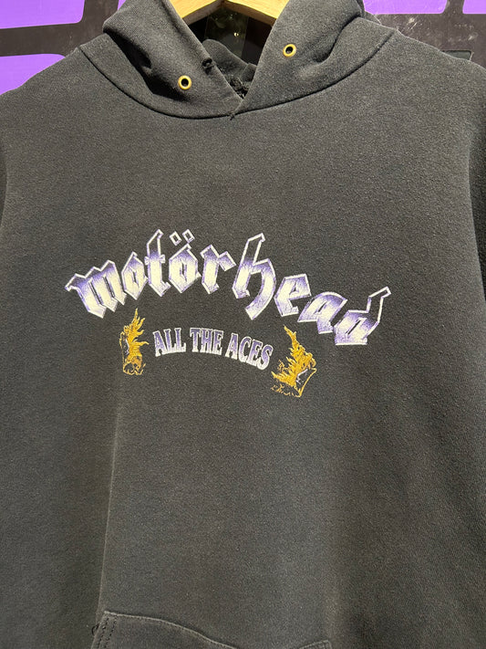 Vintage Motörhead All The Aces Hoodie. Size L/XL