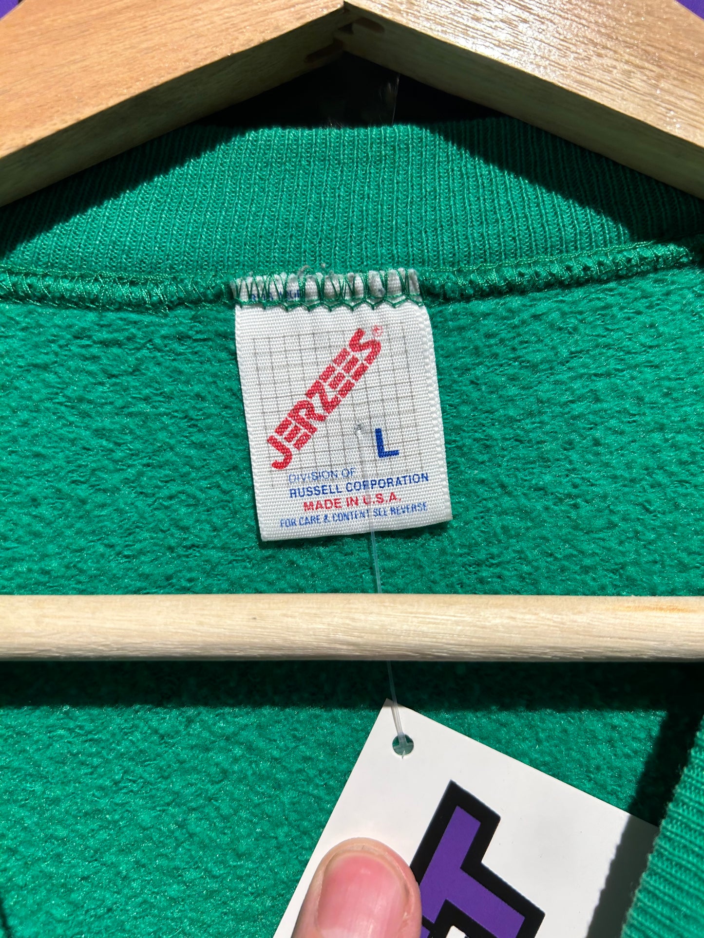 90s Great Irish Names Crewneck. Size Large