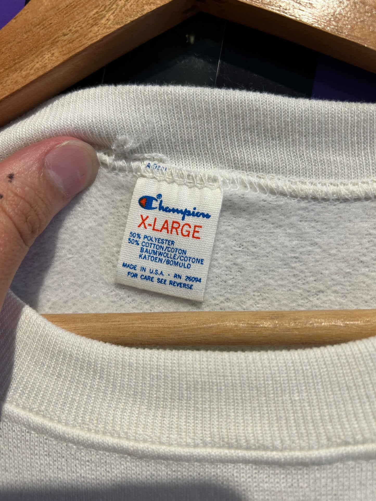 80s Stren Fishing Line Champion Crewneck. Size L/XL