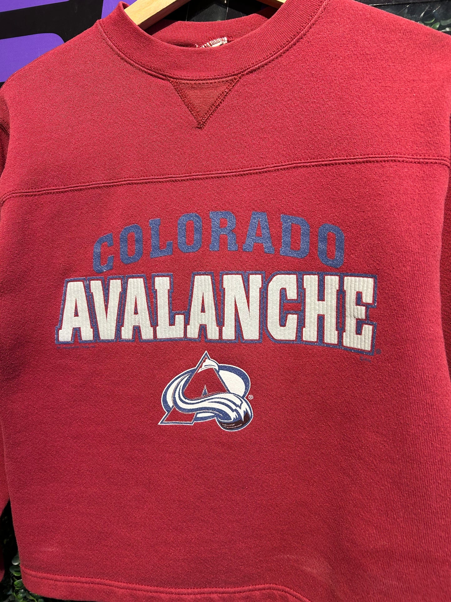 Vintage Colorado Avalanche Crewneck. Size XS