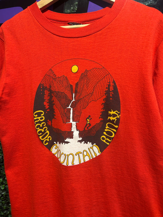 80s Creede Colorado Mountain Run T-Shirt. Size Medium