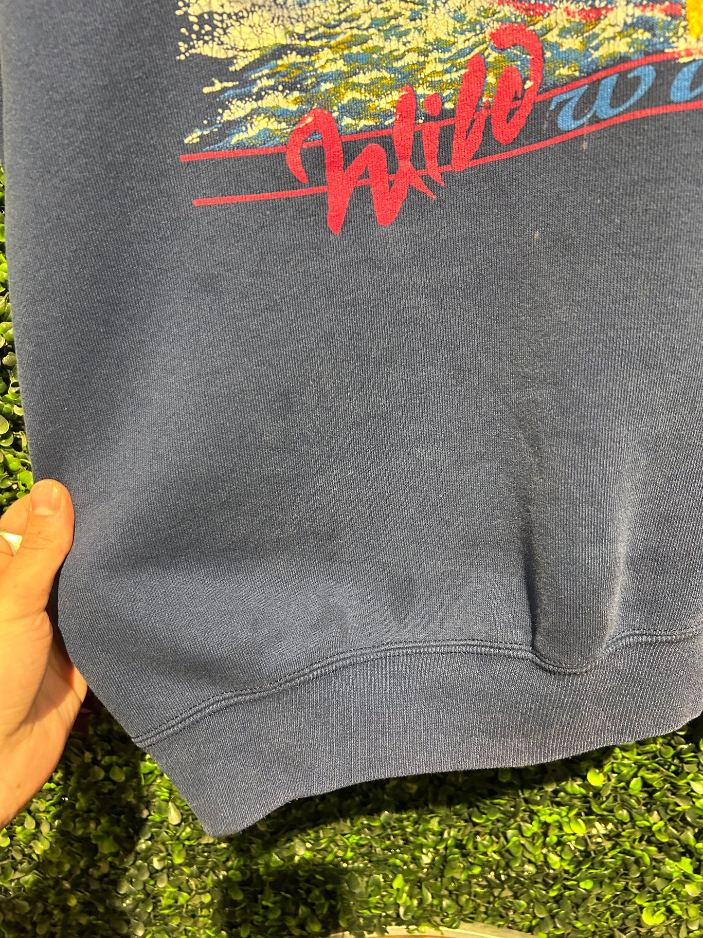 90s Arkansas River Wild Water Crewneck. Size Large