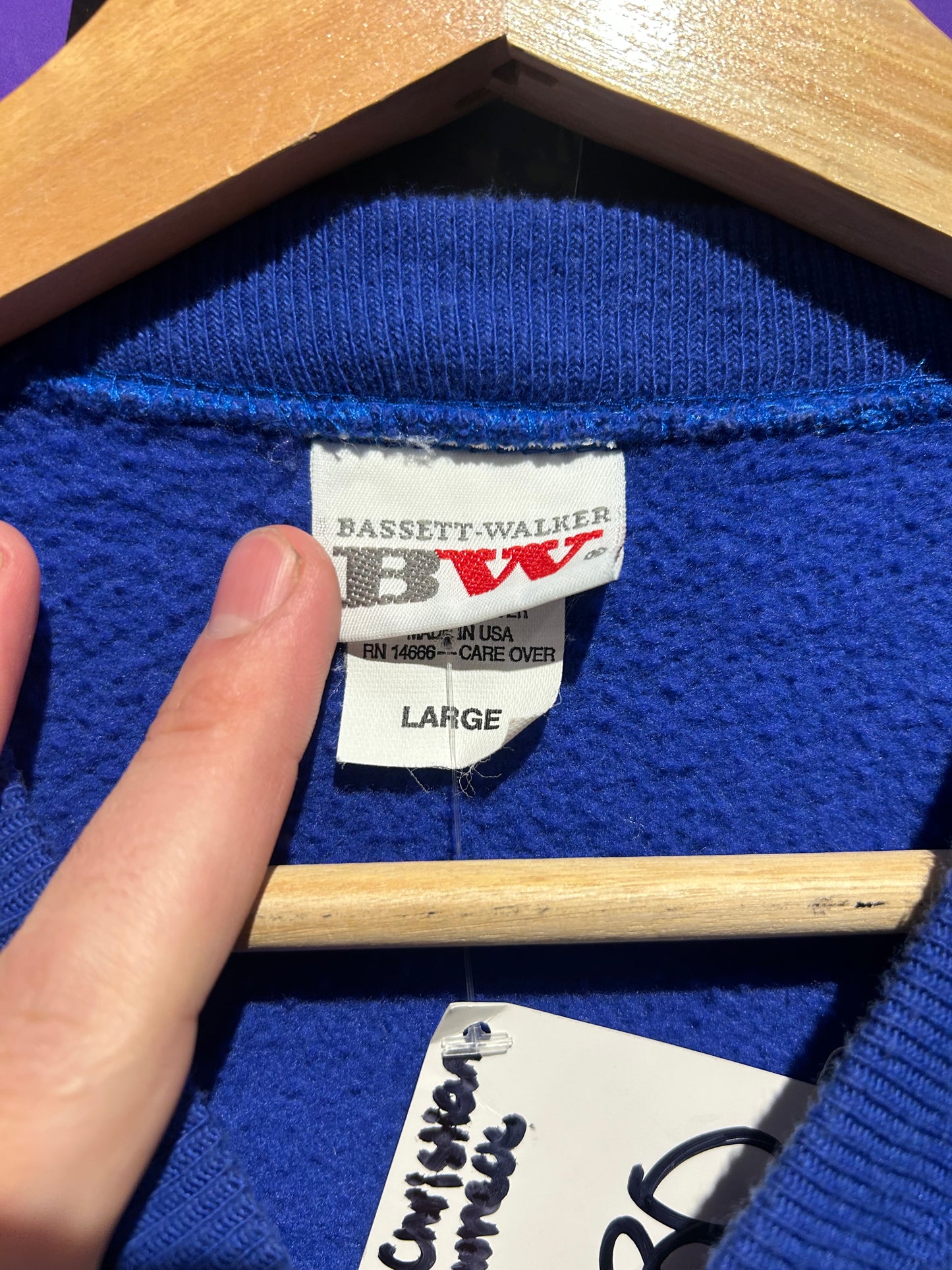 80s Colorado Springs Christian School Crewneck. Size M/L