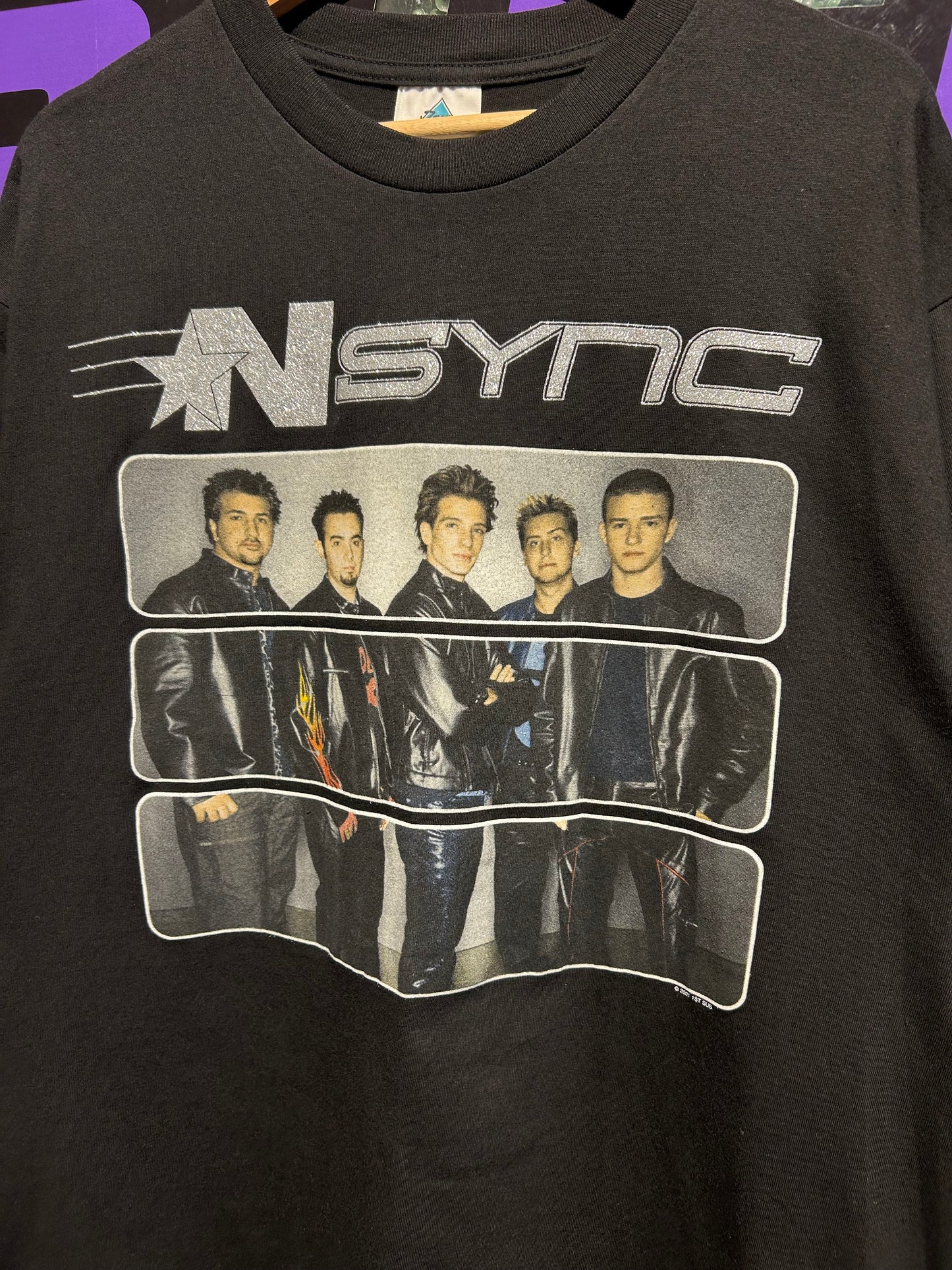 2001 NSYNC Popodyssey Tour T-Shirt. Size Large