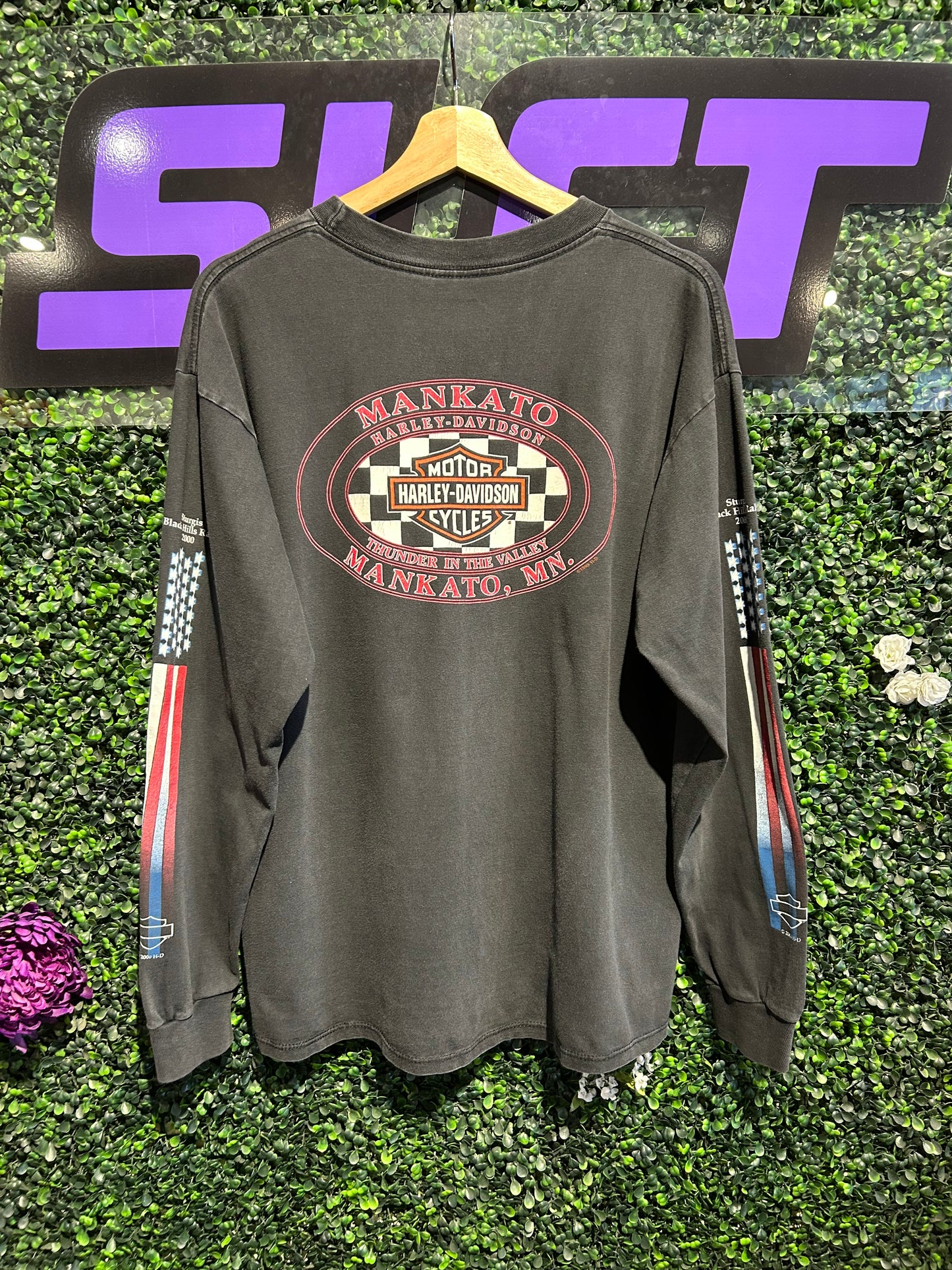 2000 Harley Davidson Sturgis Black Hills Rally LS Shirt. Size Large