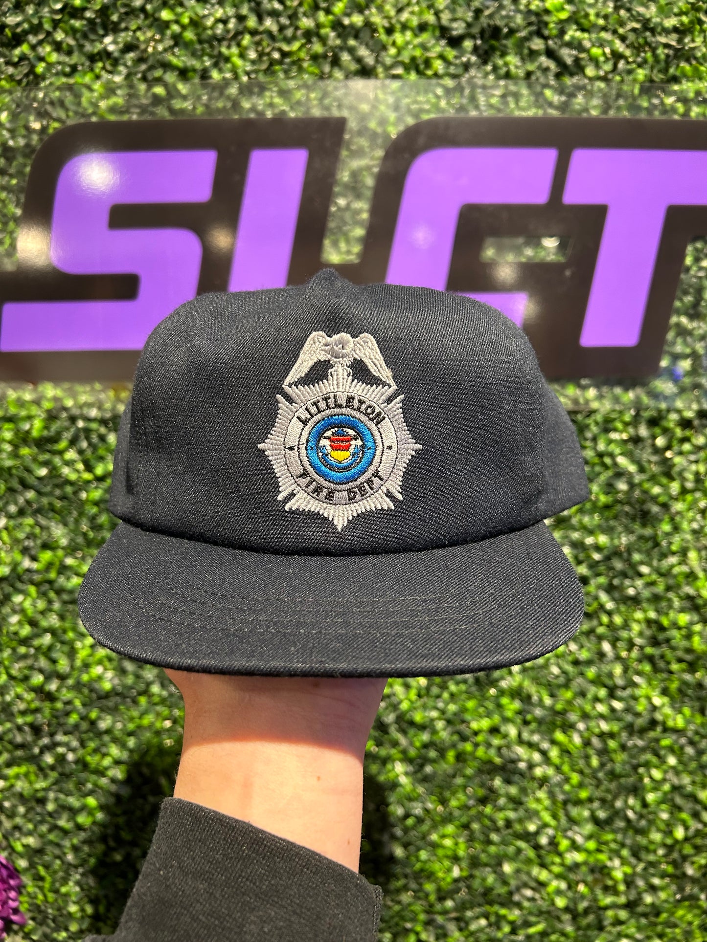 Vintage Littleton Fire Department Snapback Hat