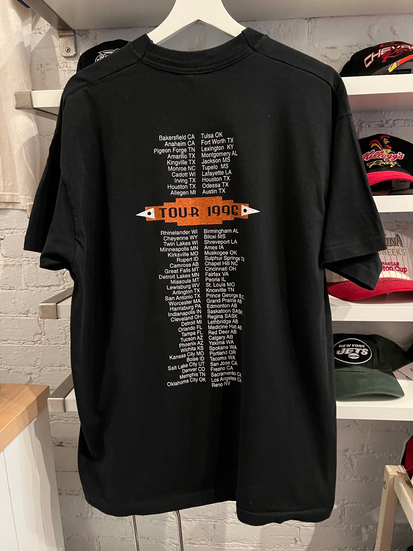 1996 Terri Clark Tour T-shirt size XL