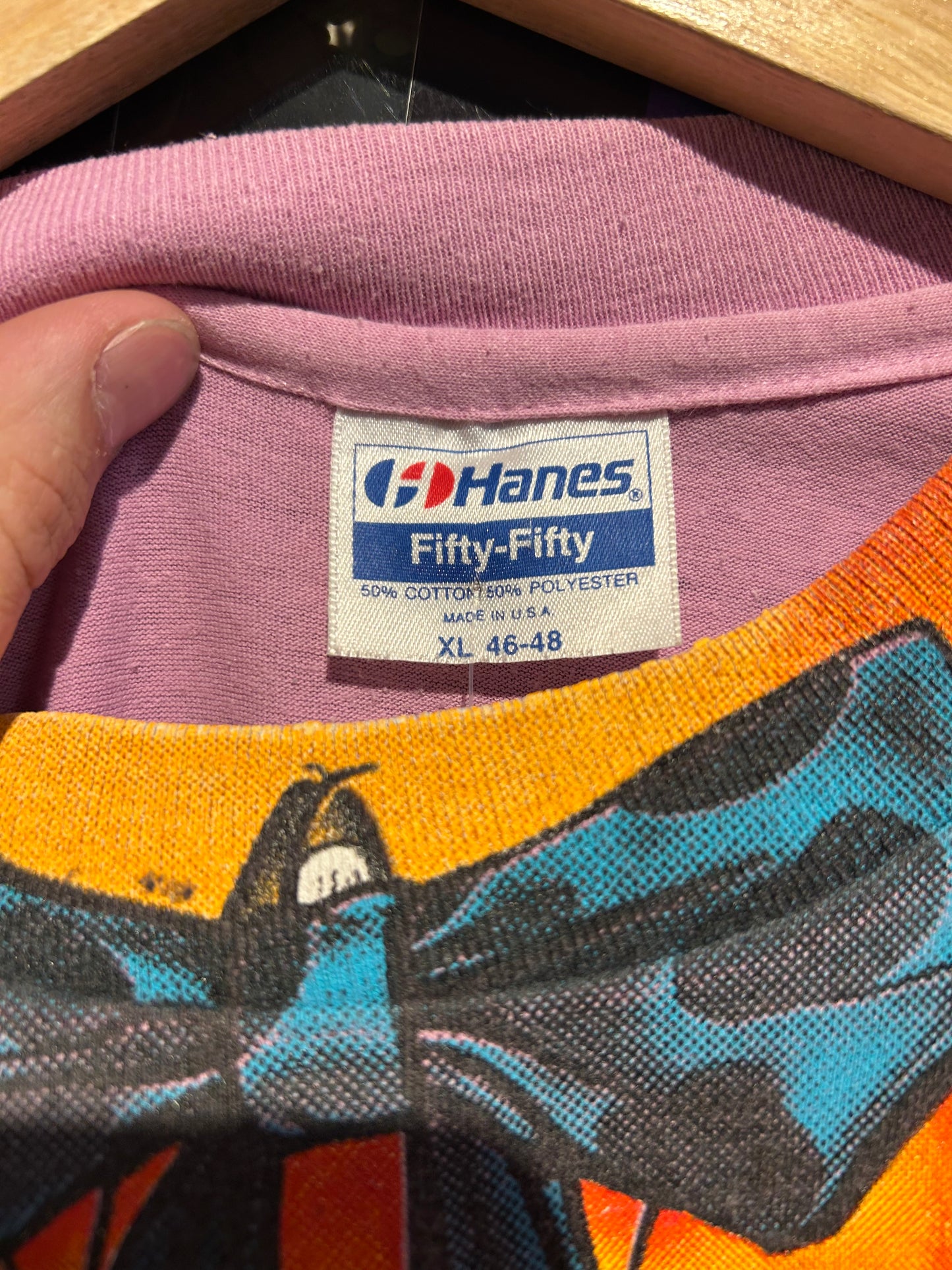 1989 The Joker Costume T-Shirt. Size L/XL