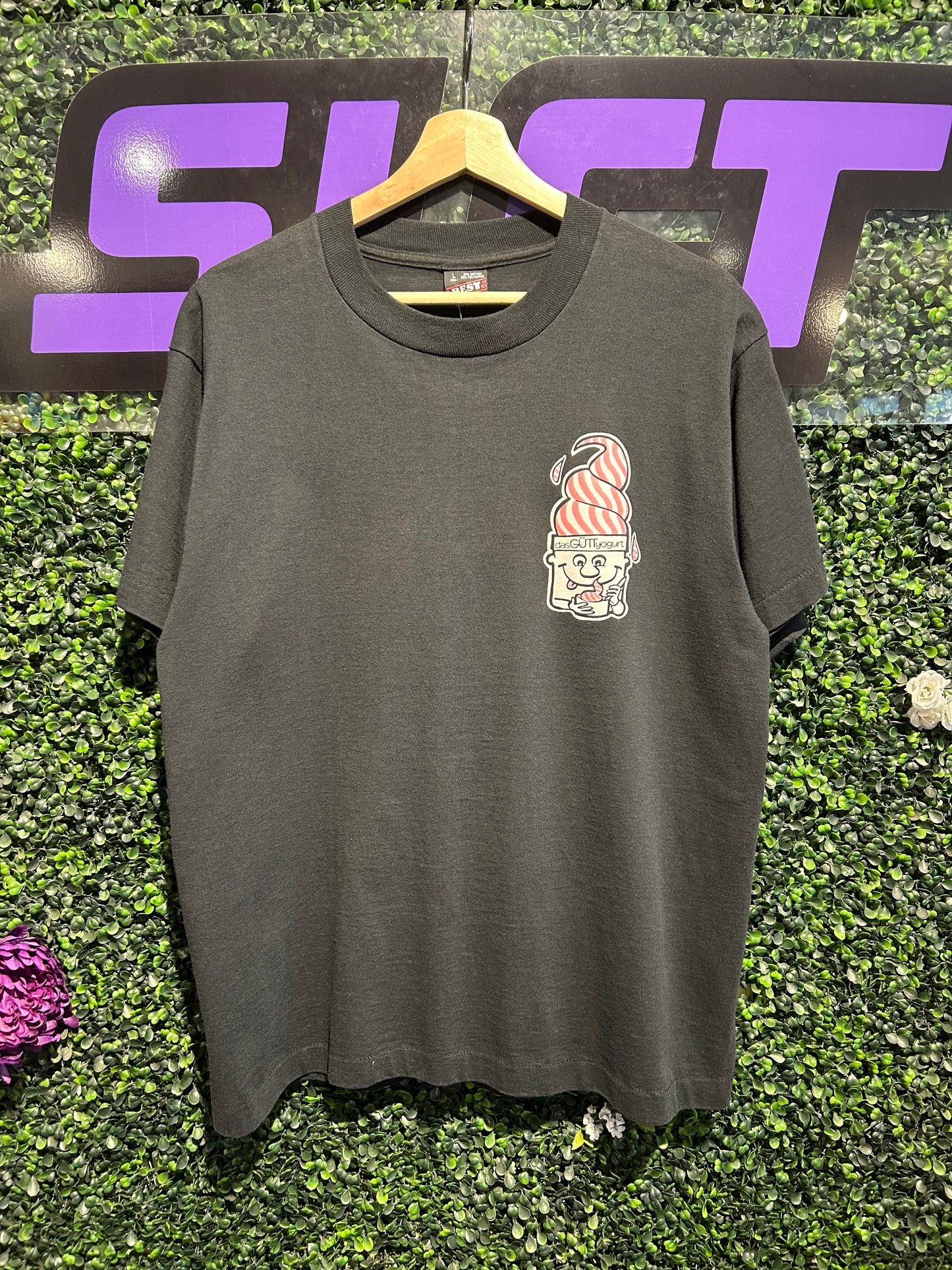 90s DasGüttYogurt “Simply The Best” T-Shirt. Size Large
