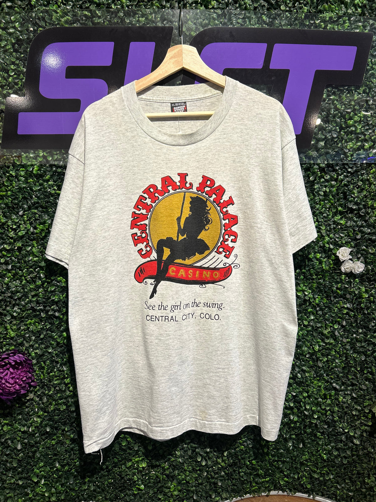 90s Central Palace Casino Colorado T-Shirt. Size XL