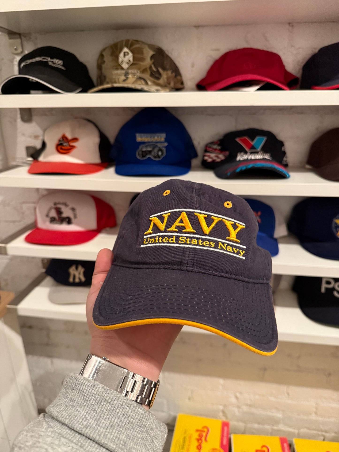 Vintage Navy Hat