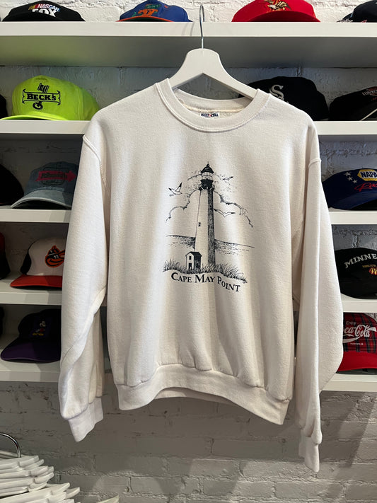 Cape May Lighthouse Crewneck Size Small