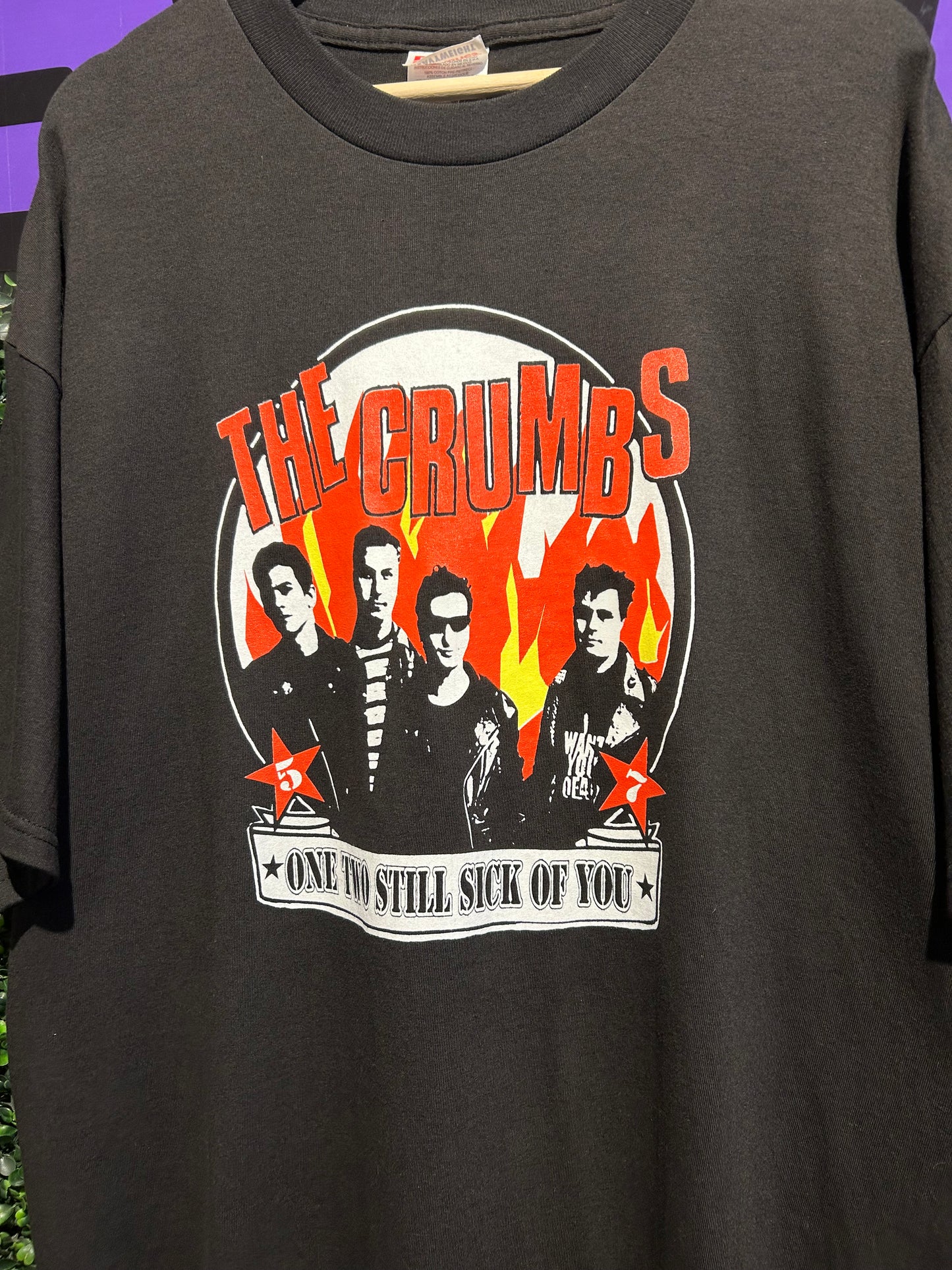 90s The Crumbs Lookout Records T-Shirt. Size XL (NWT)