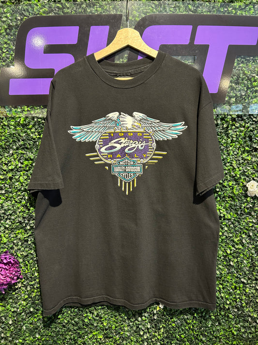 1995 Harley Davidson Sturgis Black Hills Rally T-Shirt. Size XL