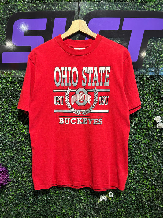 90s Ohio State Buckeyes T-Shirt. Size Medium