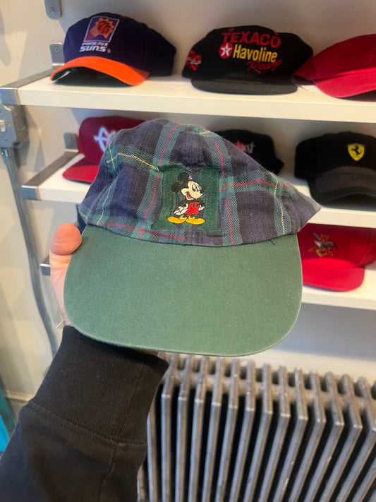 Plaid Mickey Mouse Hat