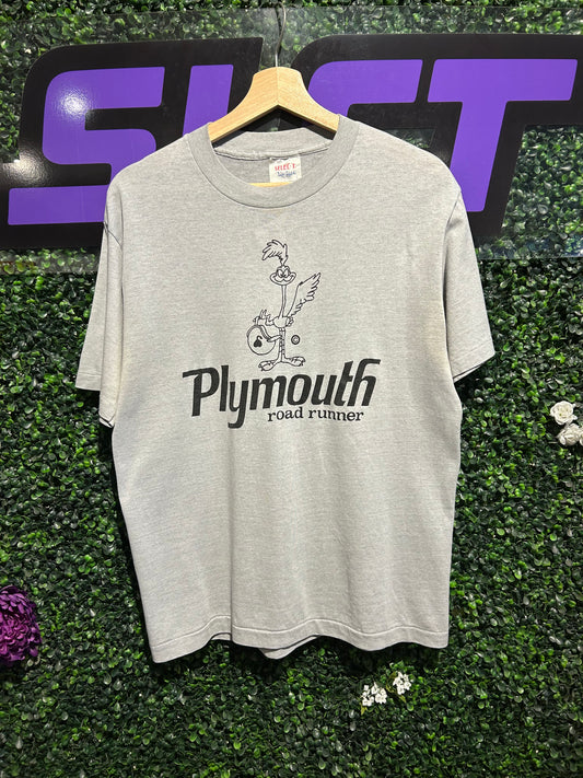 80s Plymouth Road Runner T-Shirt. Size Large
