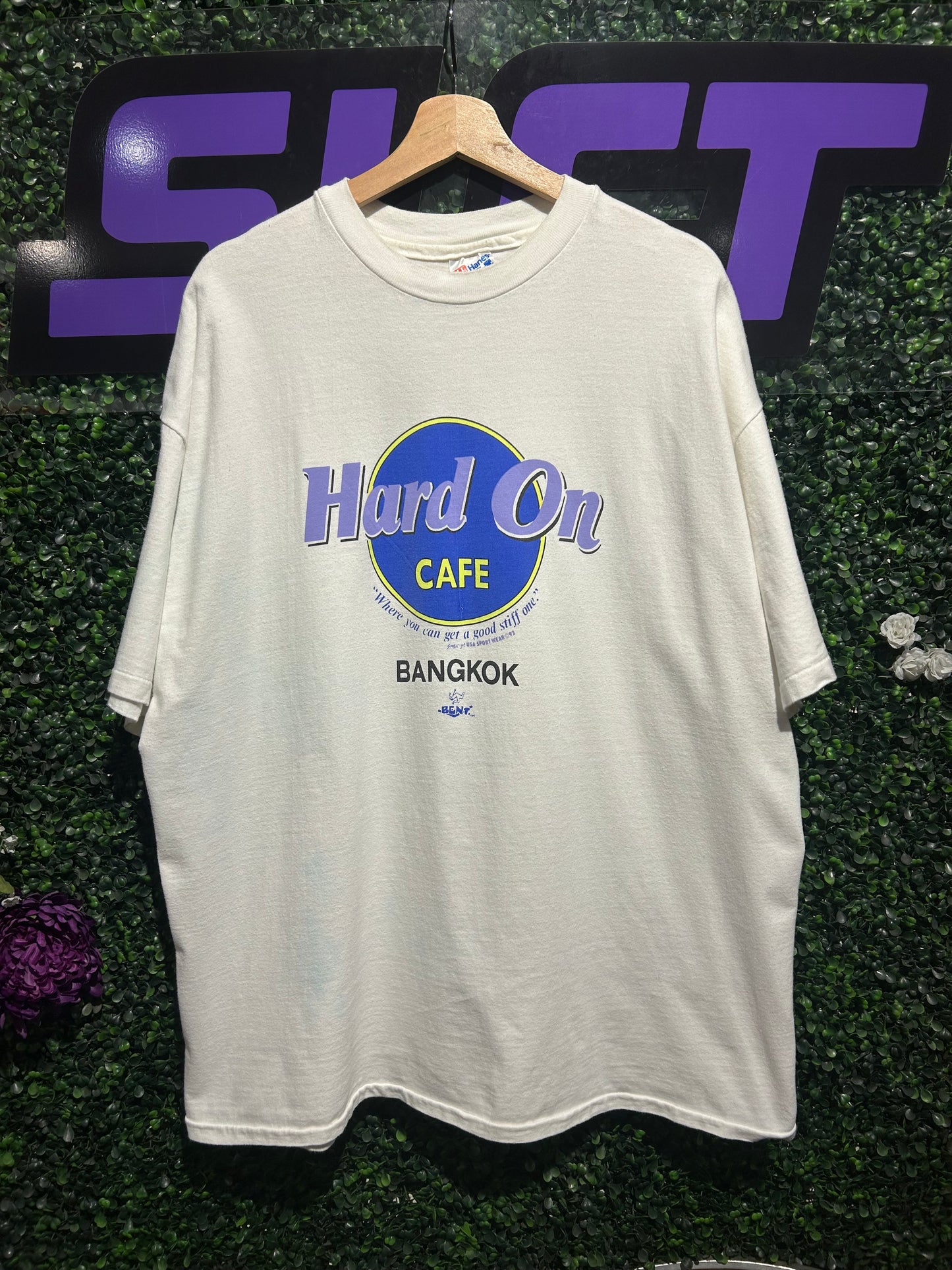 90s Hard On Cafe Bangkok T-Shirt. Size XL