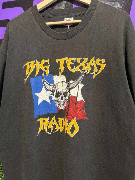 90s Big Texas Radio T-Shirt. Size XL