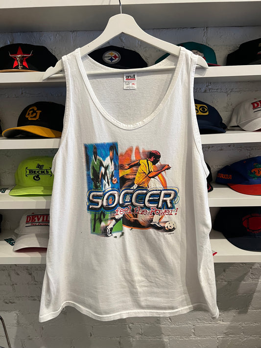 00’s Soccer Tank Top Size XL