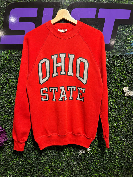 80s Ohio State University Crewneck. Size Medium