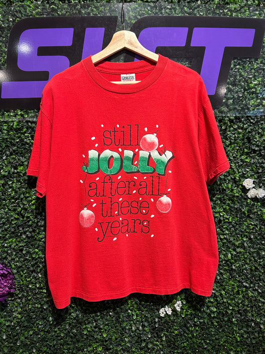 90s Still Jolly After All These Years T-Shirt. Size Large