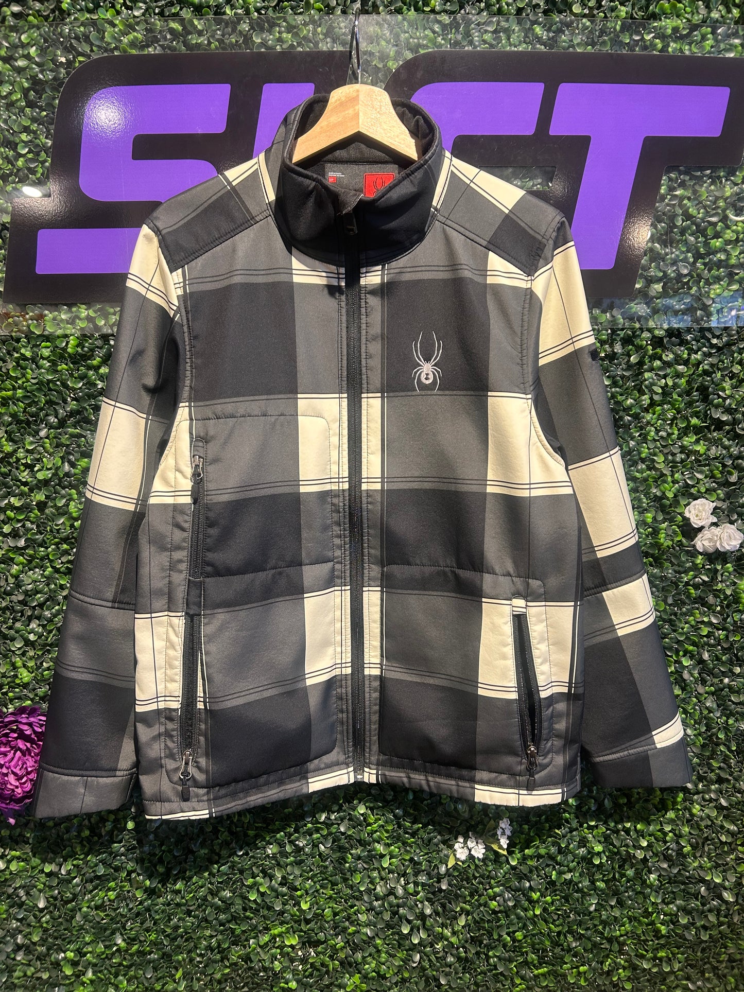 2011 Spyder CU Ski Team Patterned Jacket. Size S/M