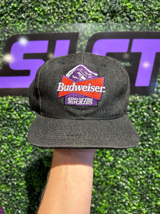 Vintage Budweiser King Of The Rockies Hat