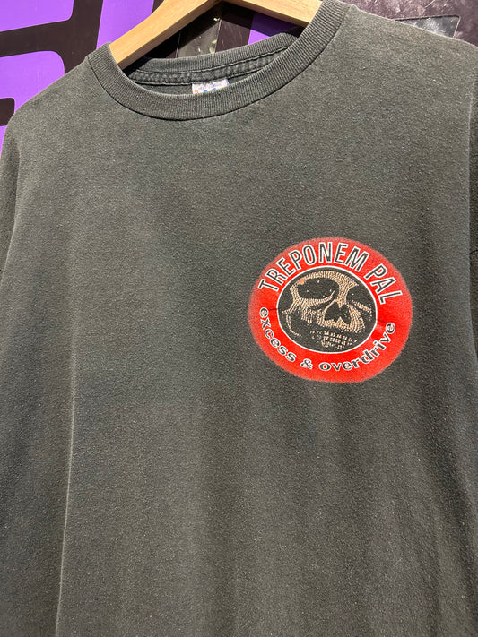 Vintage Treponem Pal Excess & Overdrive LS Shirt. Size L/XL
