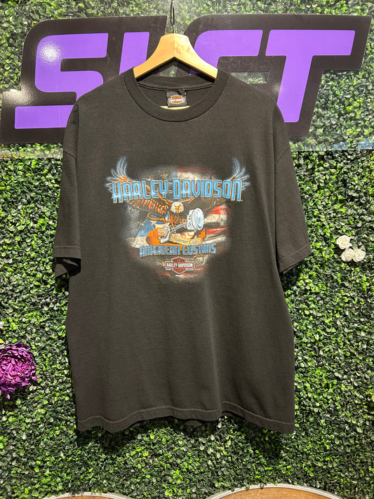 00s Harley Davidson Alamo City T-Shirt. Size XL