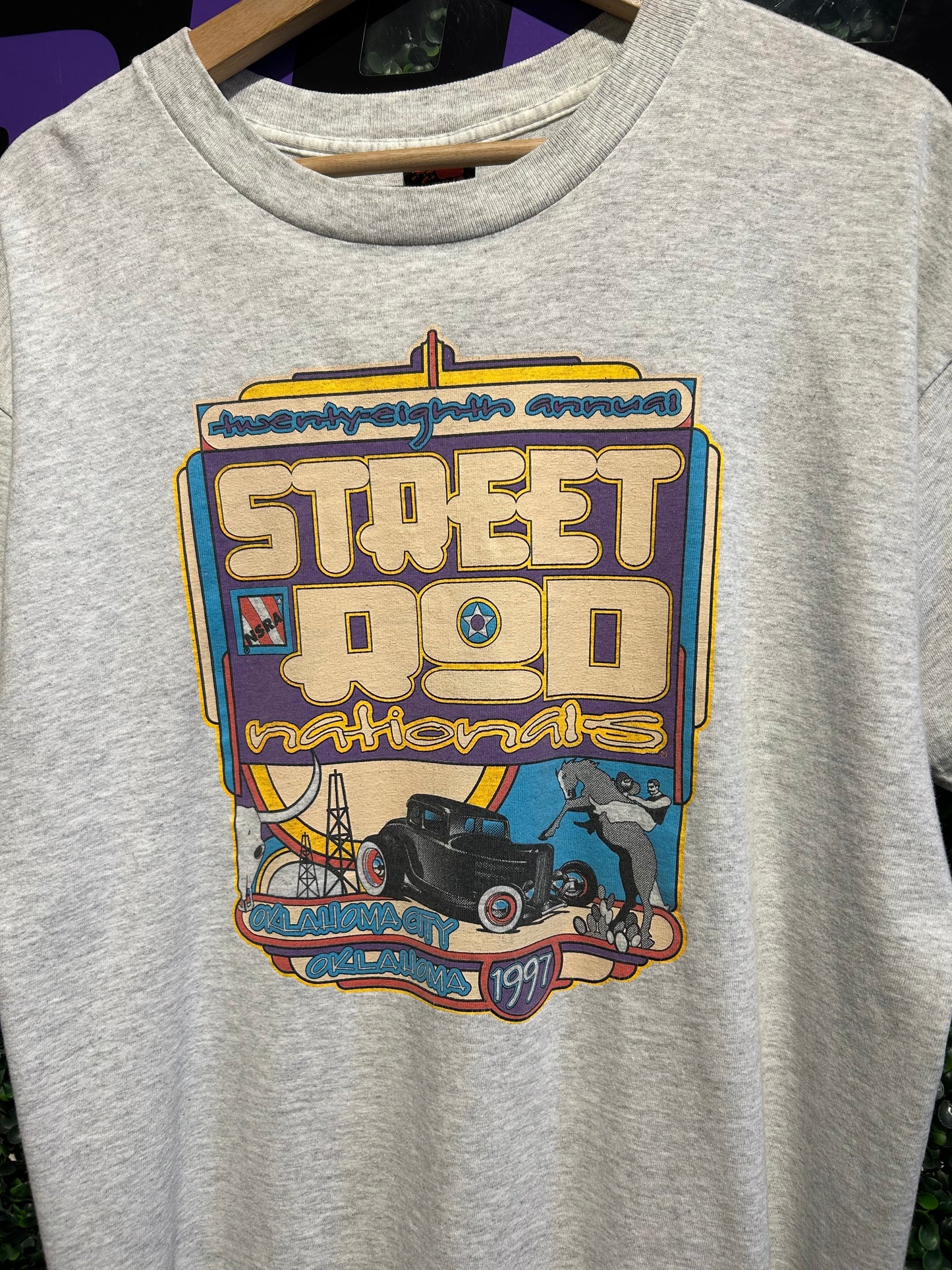 1997 Street Rod Nationals NSRA T-Shirt. Size Large