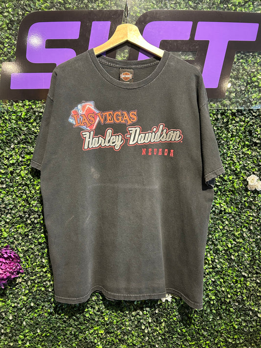 2010 Harley Davidson Las Vegas T-Shirt. Size Large
