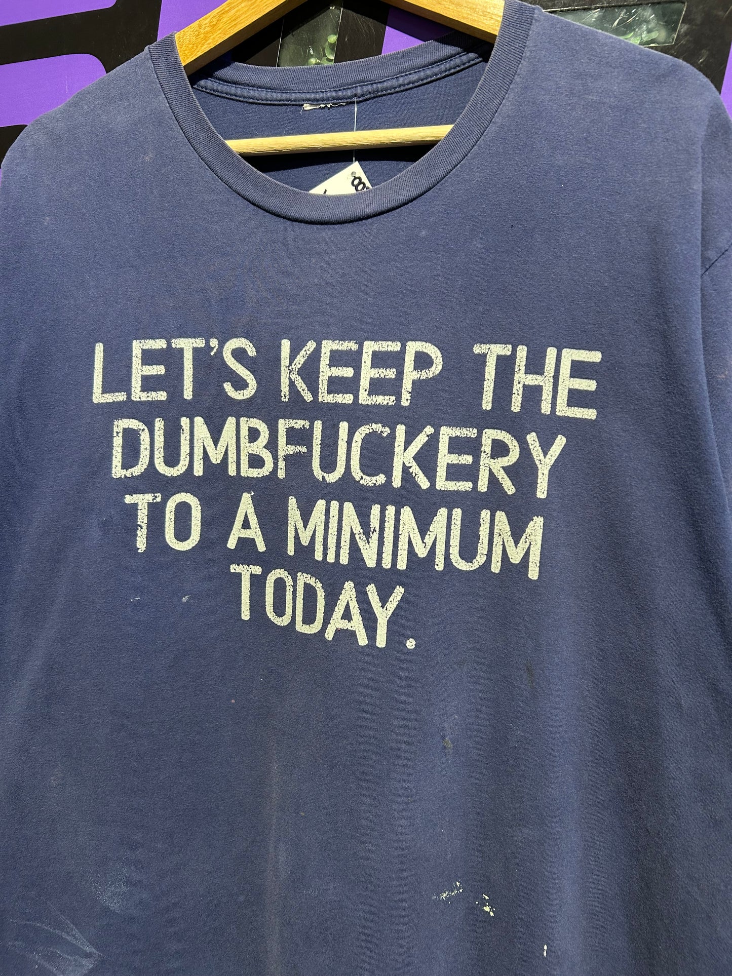 00s Dumbfuckery T-Shirt. Size XL