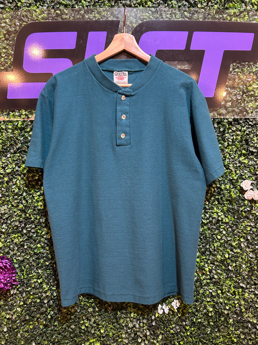 90s Henley Blank T-Shirt. Size M/L