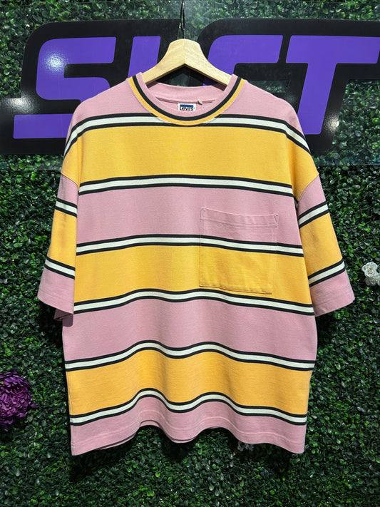 00s Levi’s Striped Pocket T-Shirt. Size L/XL