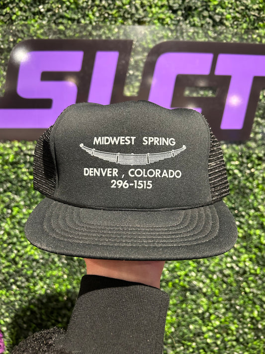 Vintage Midwest Spring Denver Colorado Trucker Hat