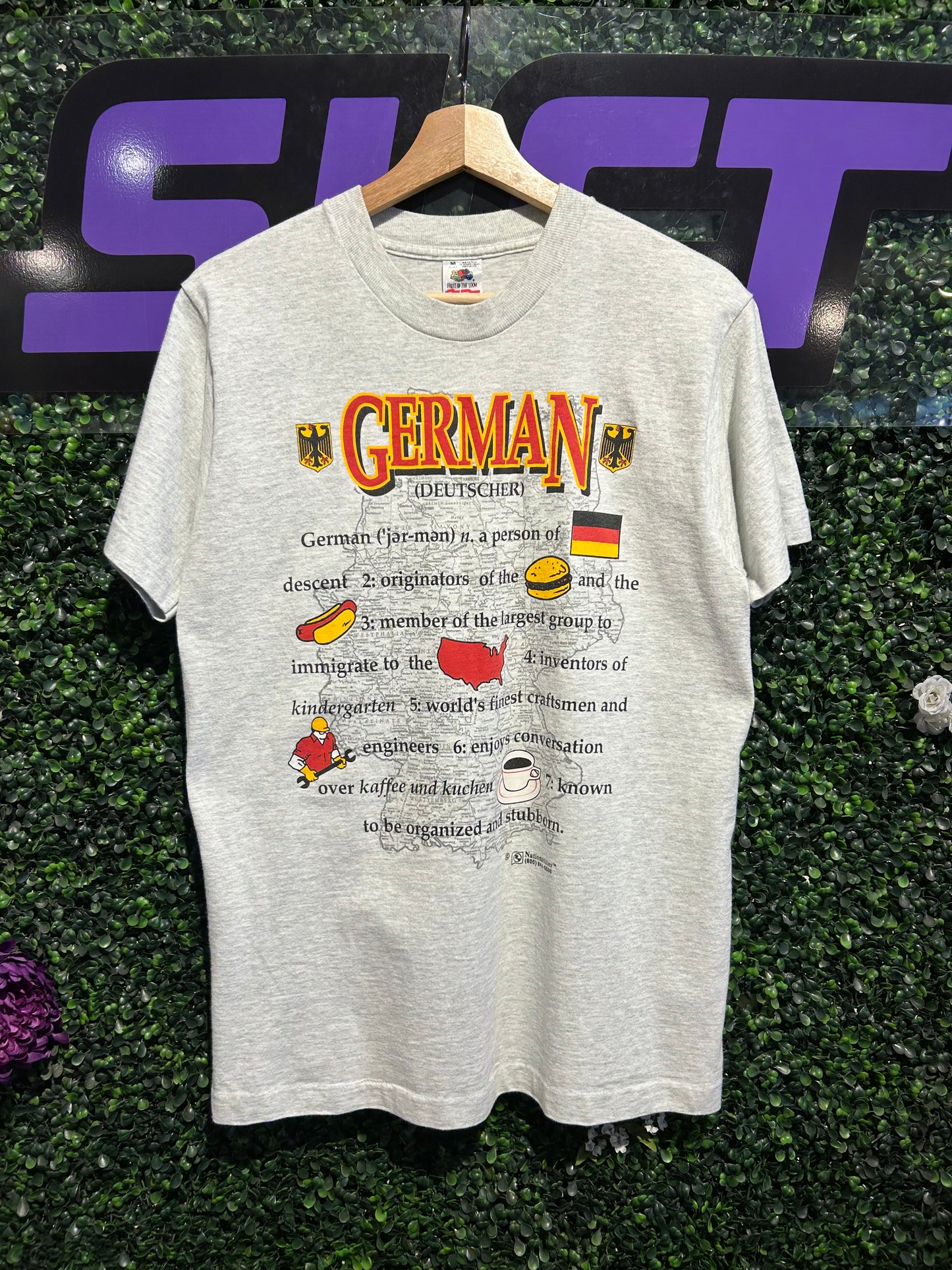 90s German T-Shirt. Size Medium