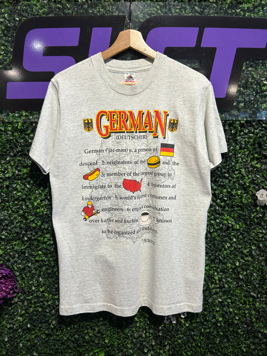 90s German T-Shirt. Size Medium