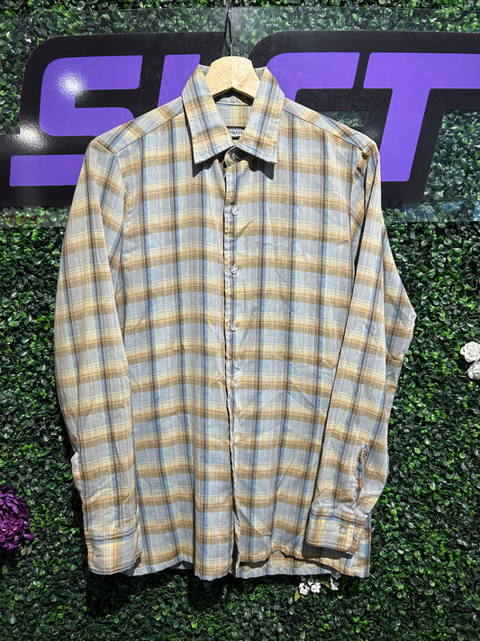 70s La Strada Button-Up Shirt. Size S/M