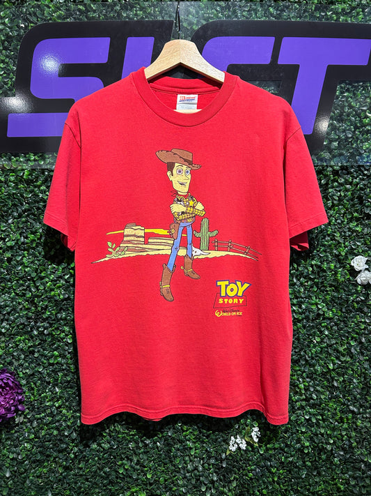 90s Disney On Ice Toy Story Woody T-Shirt. Size M/L