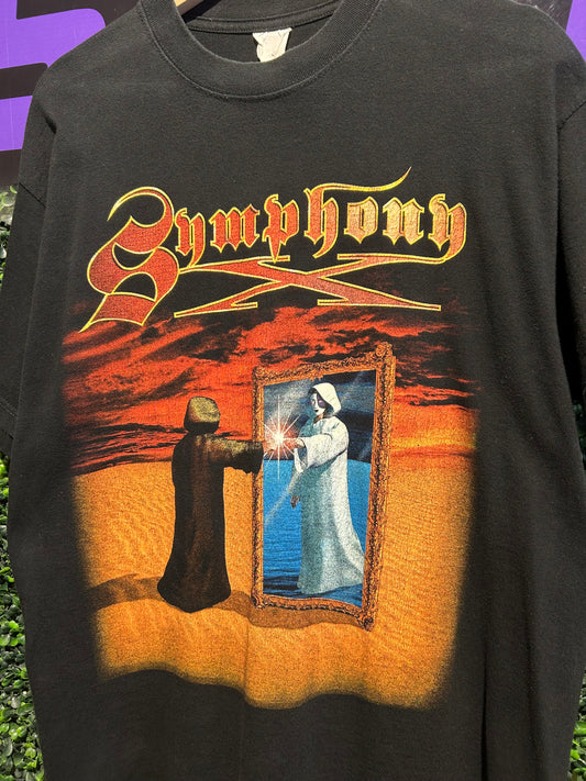 2003 Symphony X The Odyssey Europe Tour T-Shirt. Size Large